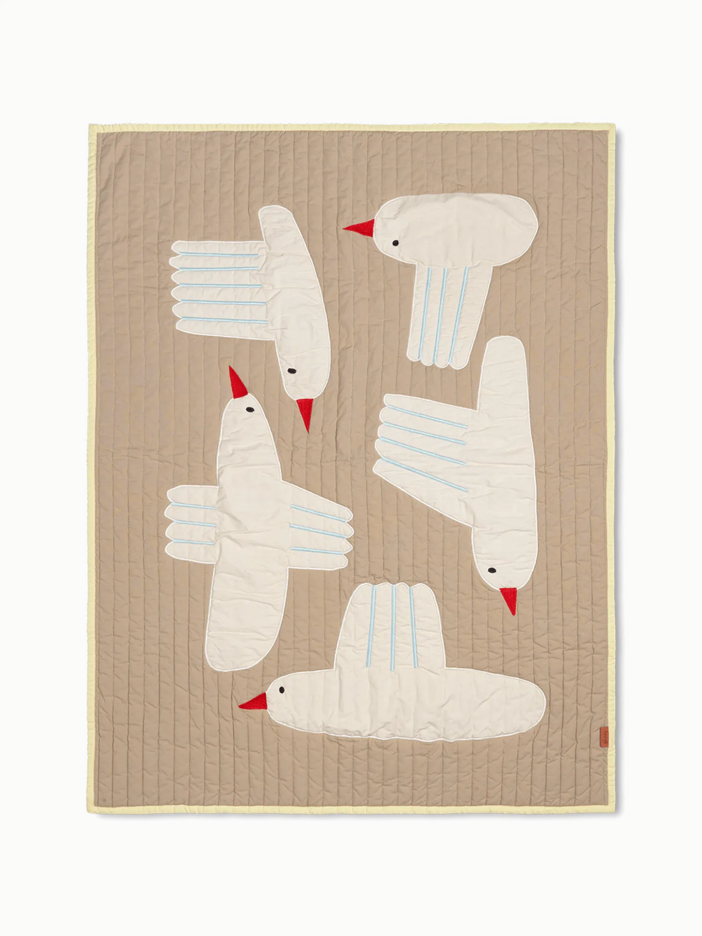 Bird Quilted Blanket