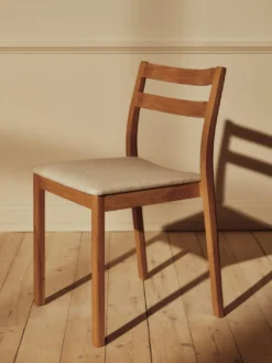 Boda Dining Chair - Upholstered Seat - Staple