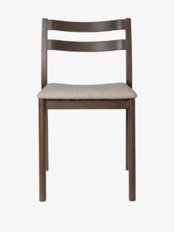 Boda Dining Chair - Upholstered Seat - Soft Bouclé