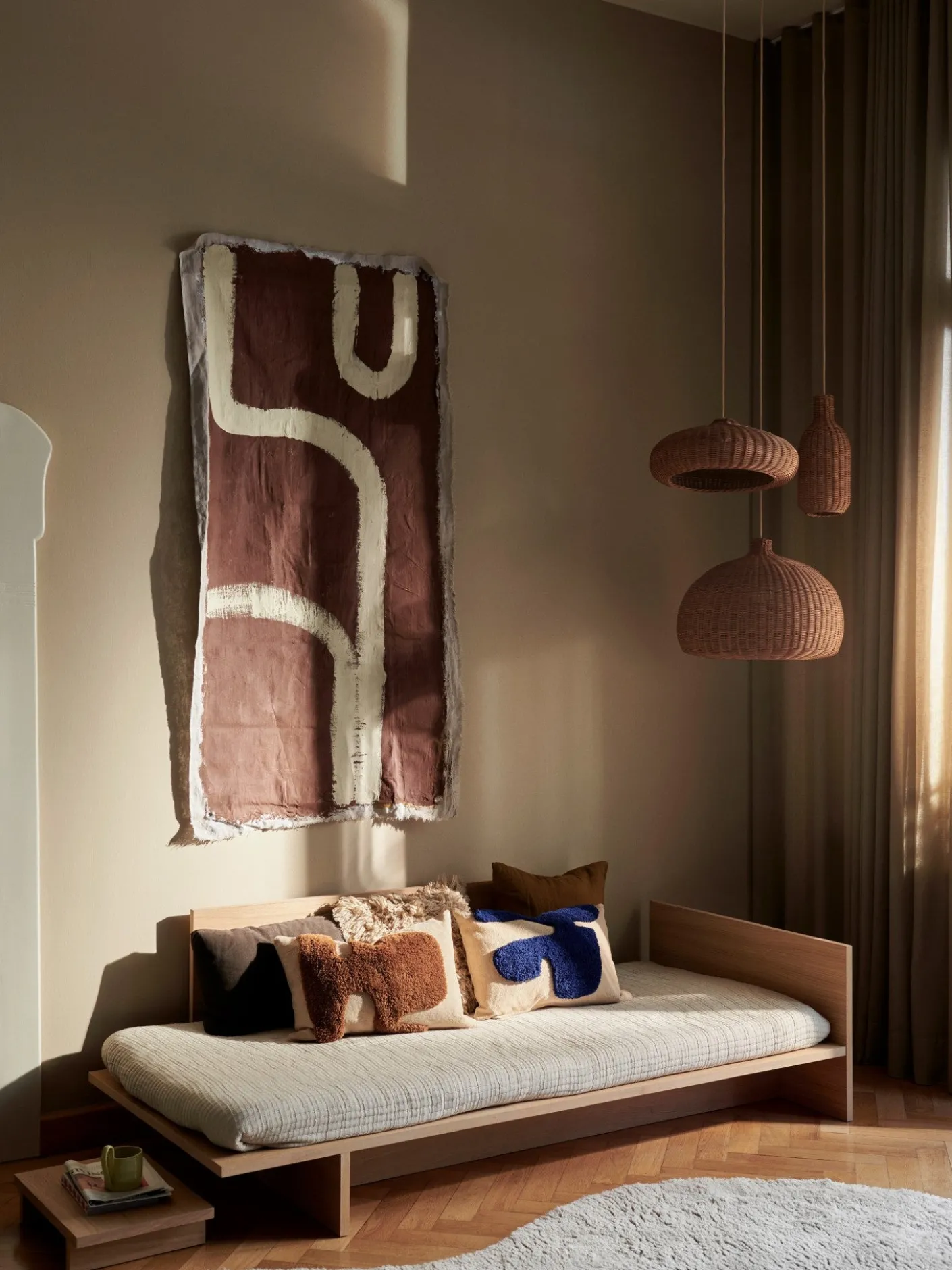 Braided Lampshade - Bottle