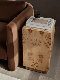 Burl Side Table