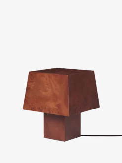 Burl Table Lamp