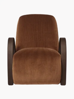 Buur Lounge Chair - Devoré Velvet