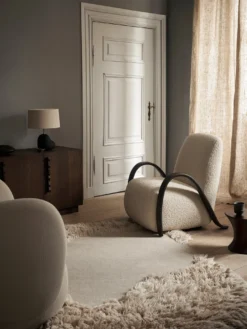 Buur Lounge Chair - Nordic Bouclé