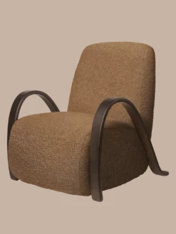 Buur Lounge Chair - Raw Bouclé