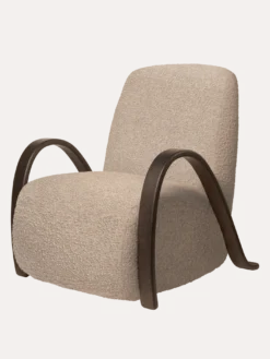 Buur Lounge Chair - Raw Bouclé