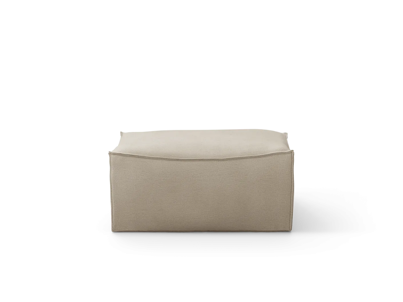 Catena Pouf Rectangular S501 - Rich Linen