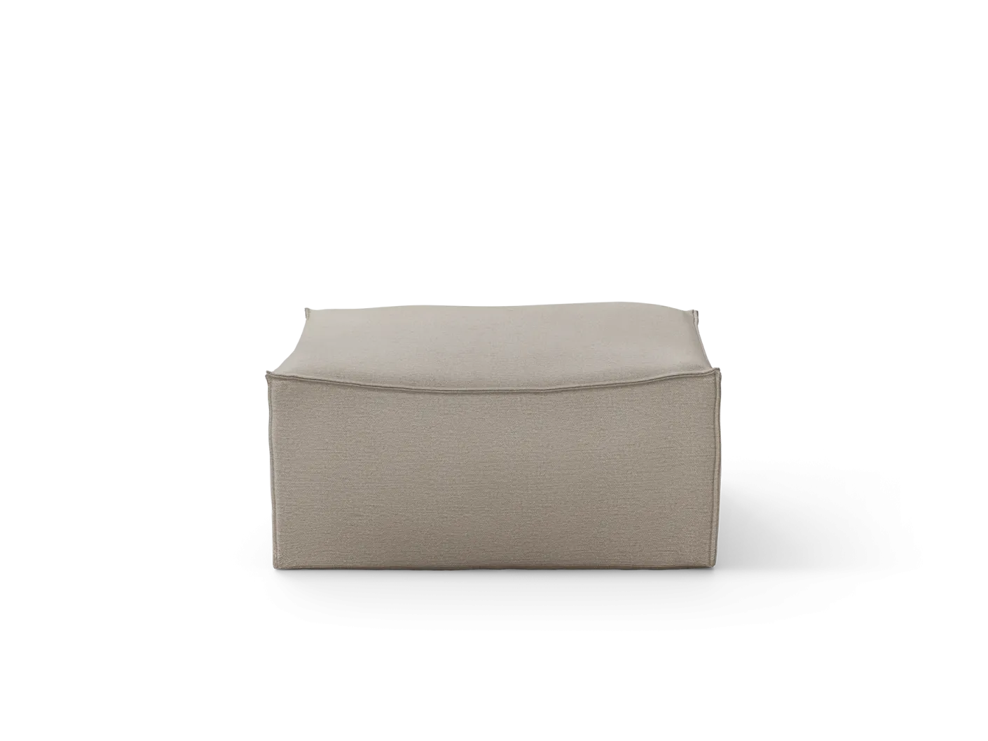 Catena Pouf Square S500 - Cotton Linen