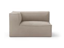 Catena Sofa Armrest Left L400 - Cotton Linen