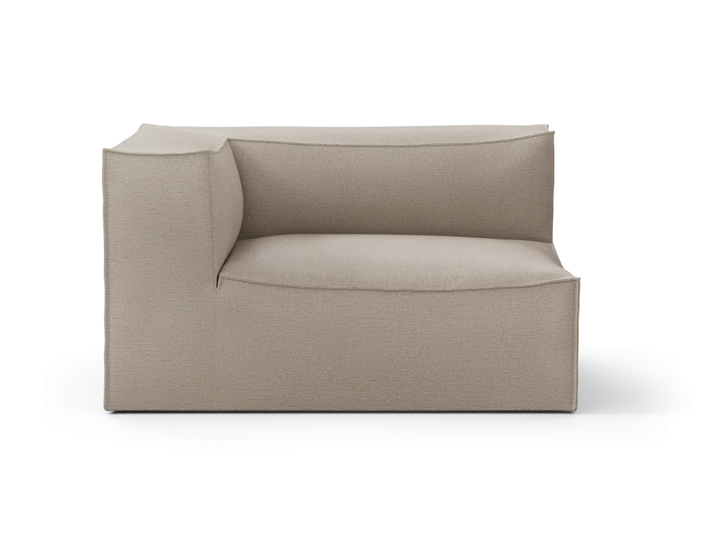 Catena Sofa Armrest Left L400 - Cotton Linen