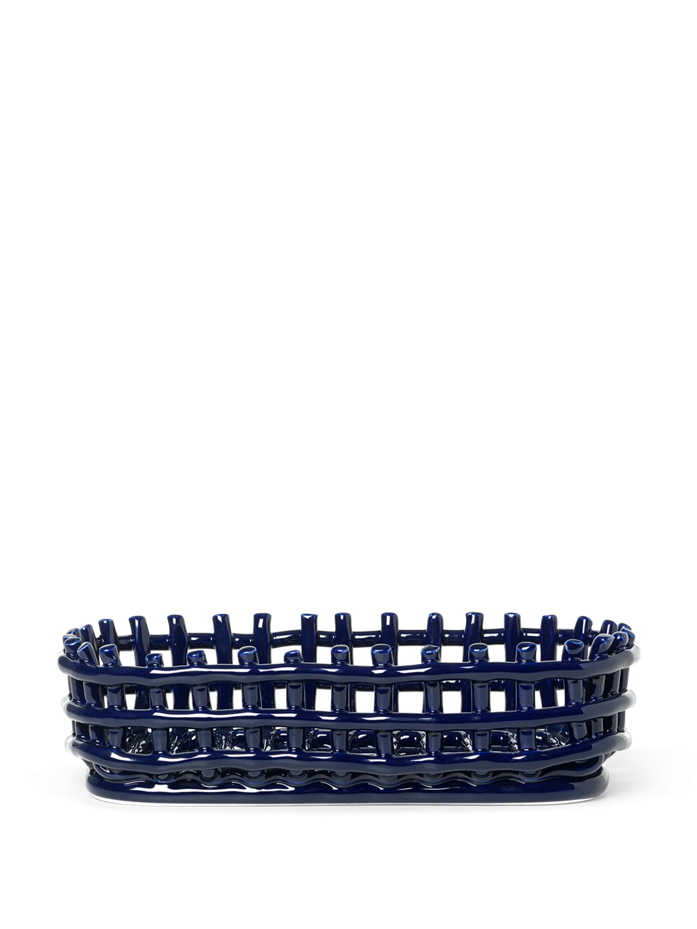 Ceramic Basket - Oval