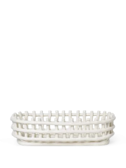 Ceramic Basket - Oval