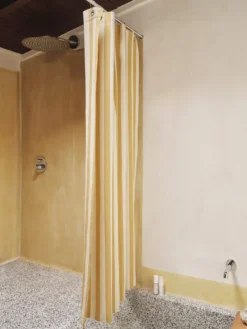 Chambray Shower Curtain