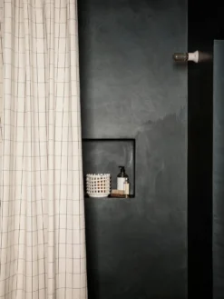 Chambray Shower Curtain