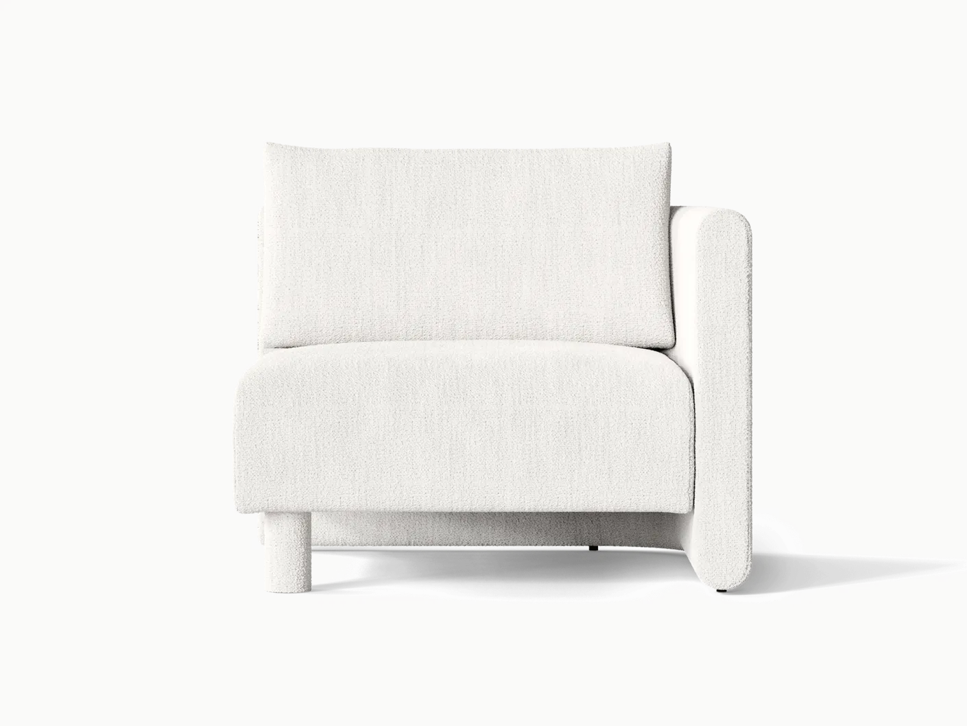 Dase Sofa Armrest Right - Bouclé