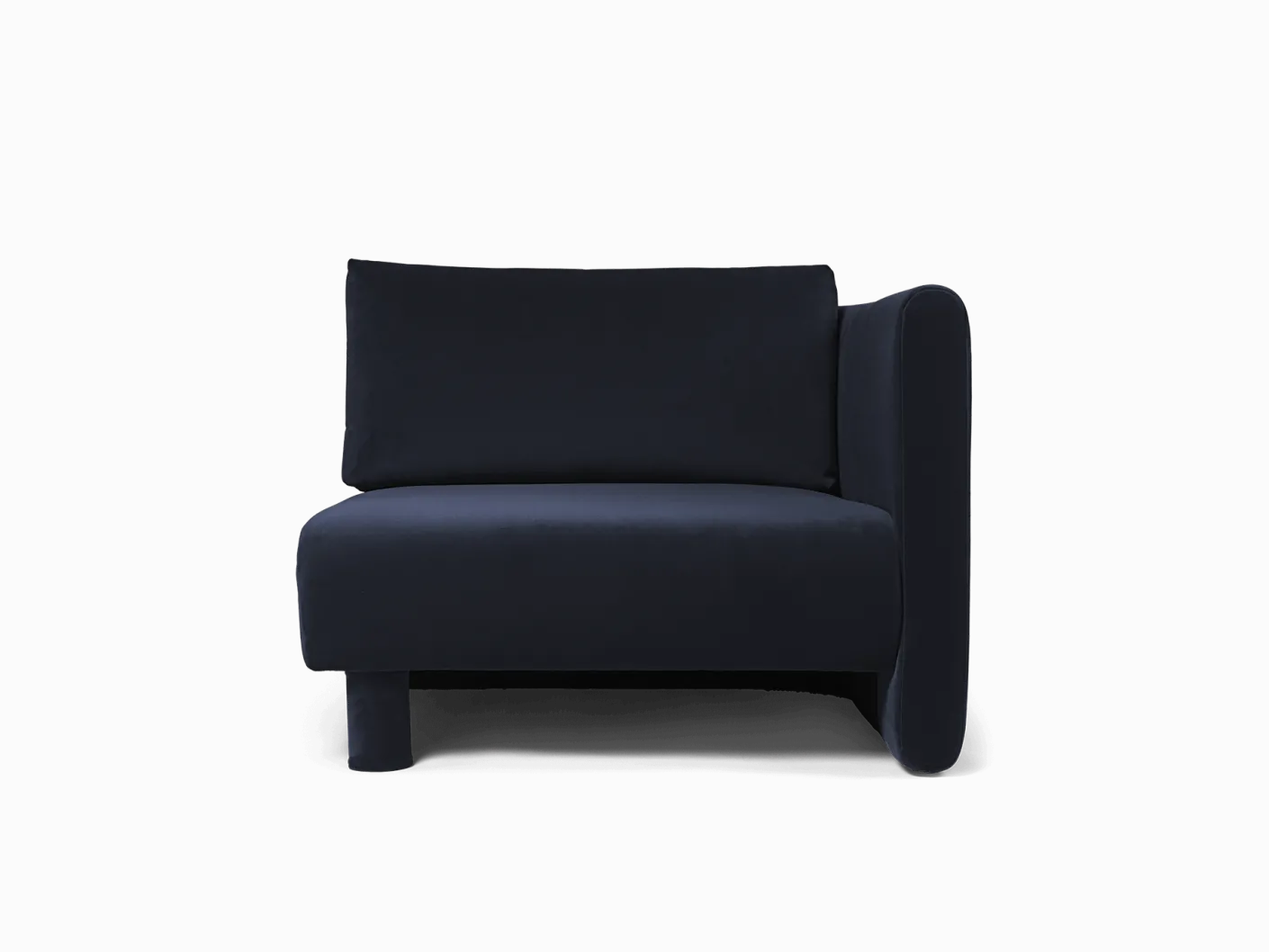 Dase Sofa Armrest Right - Rich Velvet