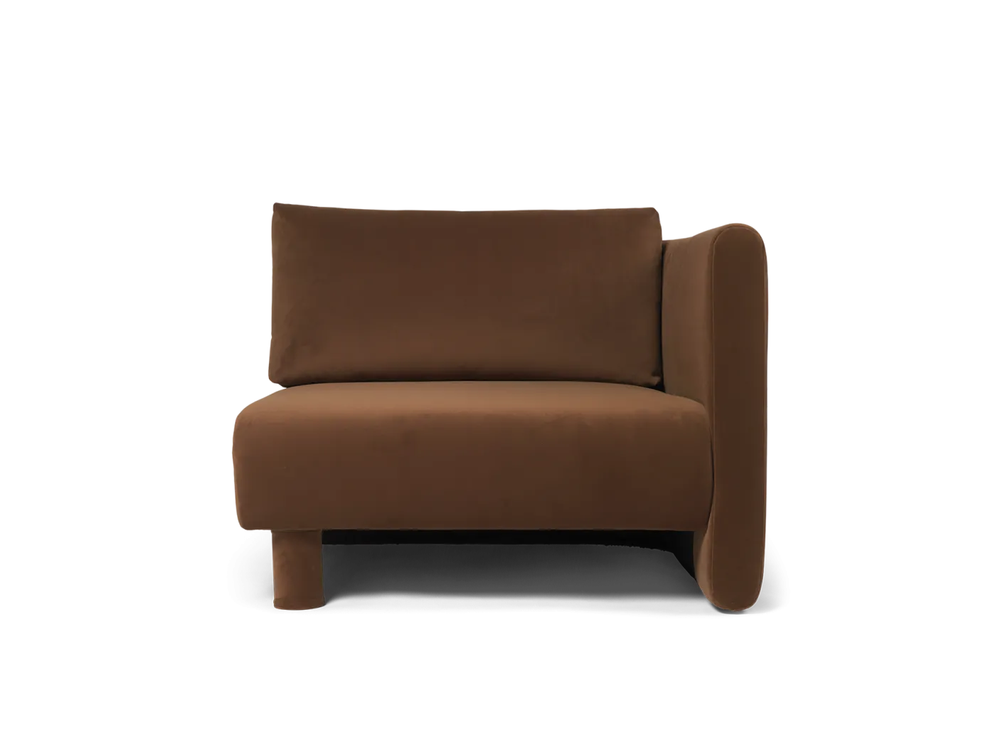 Dase Sofa Armrest Right - Rich Velvet
