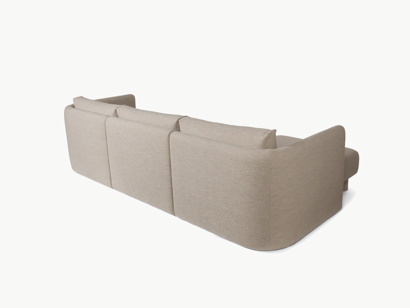Dase Sofa Armrest Right - Soft Bouclé