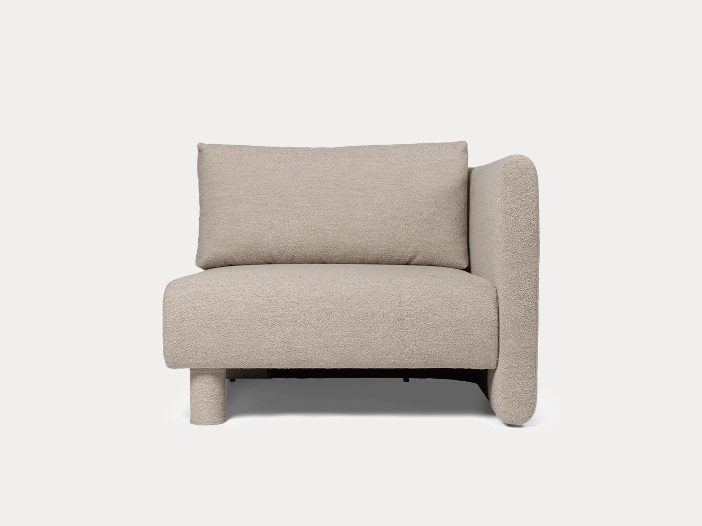 Dase Sofa Armrest Right - Soft Bouclé
