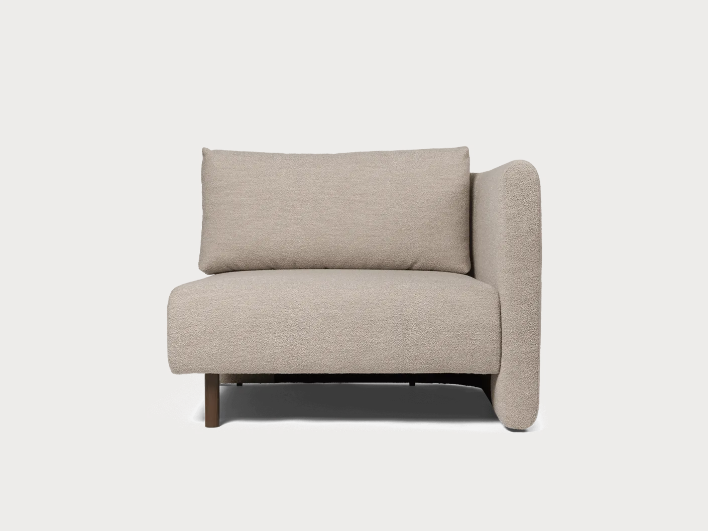Dase Sofa Armrest Right - Soft Bouclé