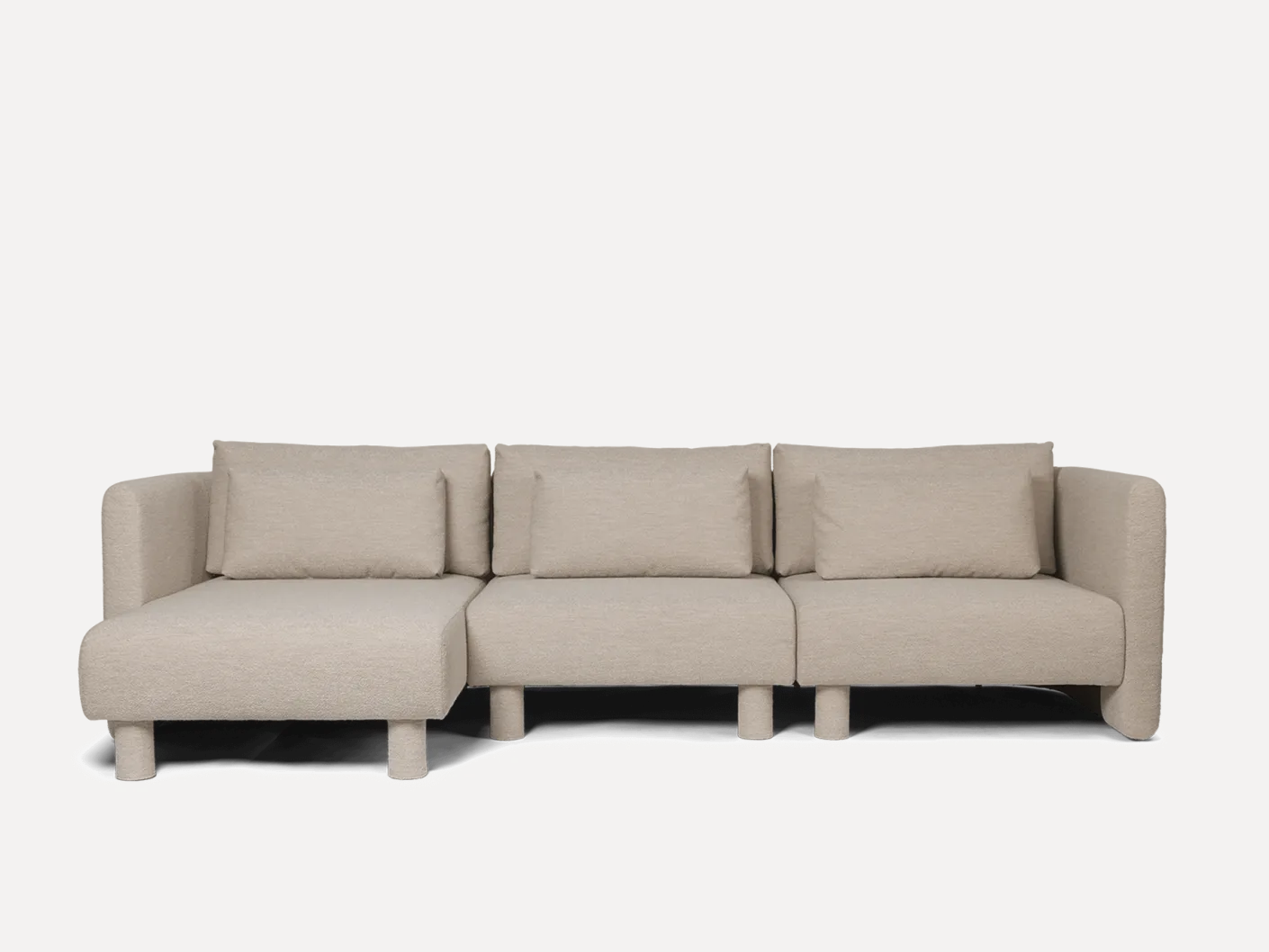 Dase Sofa Center - Soft Bouclé