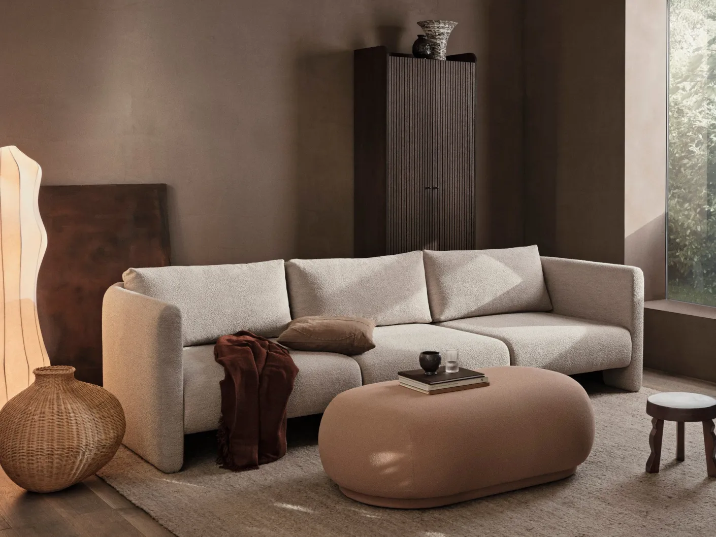 Dase Sofa Center - Soft Bouclé