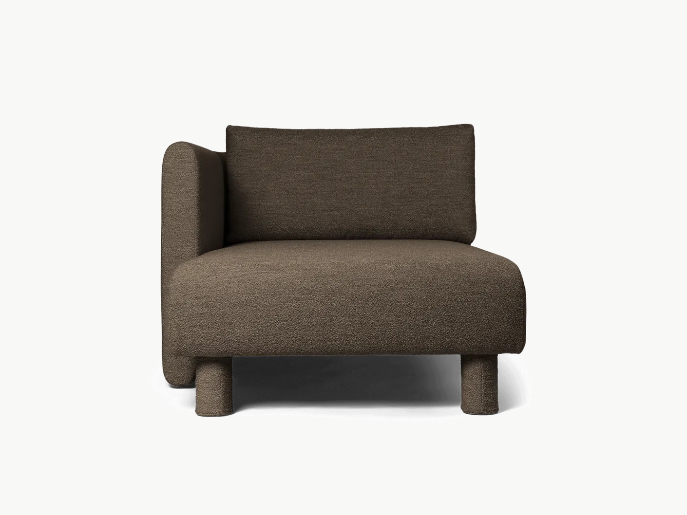 Dase Sofa Chaise Longue Left - Soft Bouclé