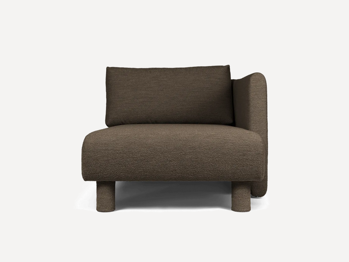Dase Sofa Chaise Longue Right - Soft Bouclé