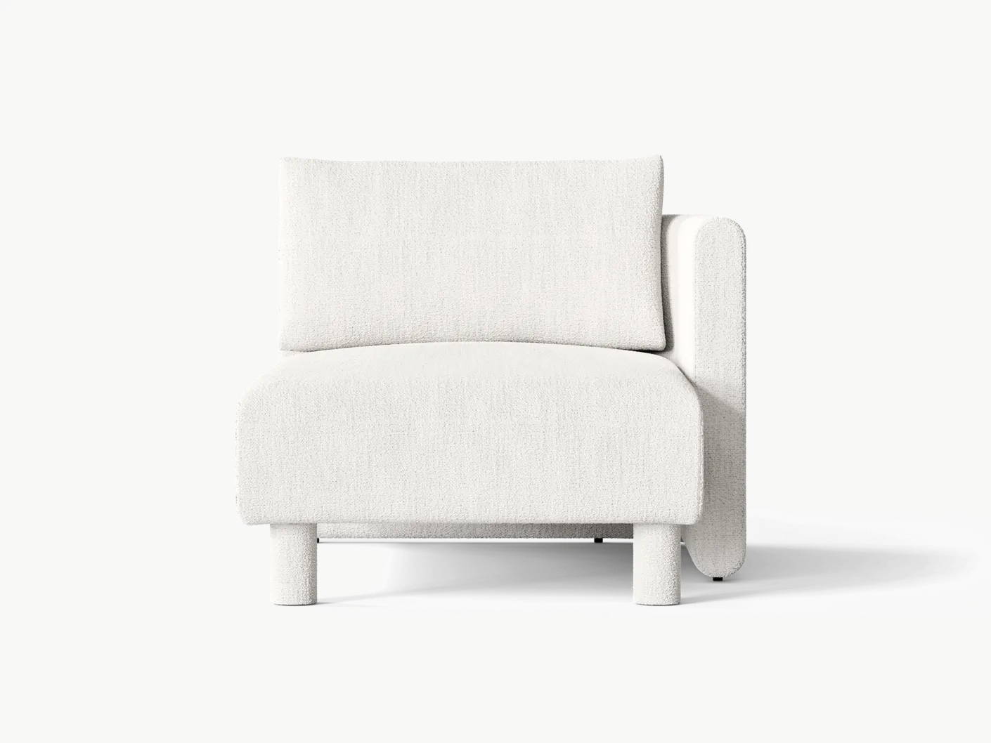 Dase Sofa Chaise Longue Right - Bouclé