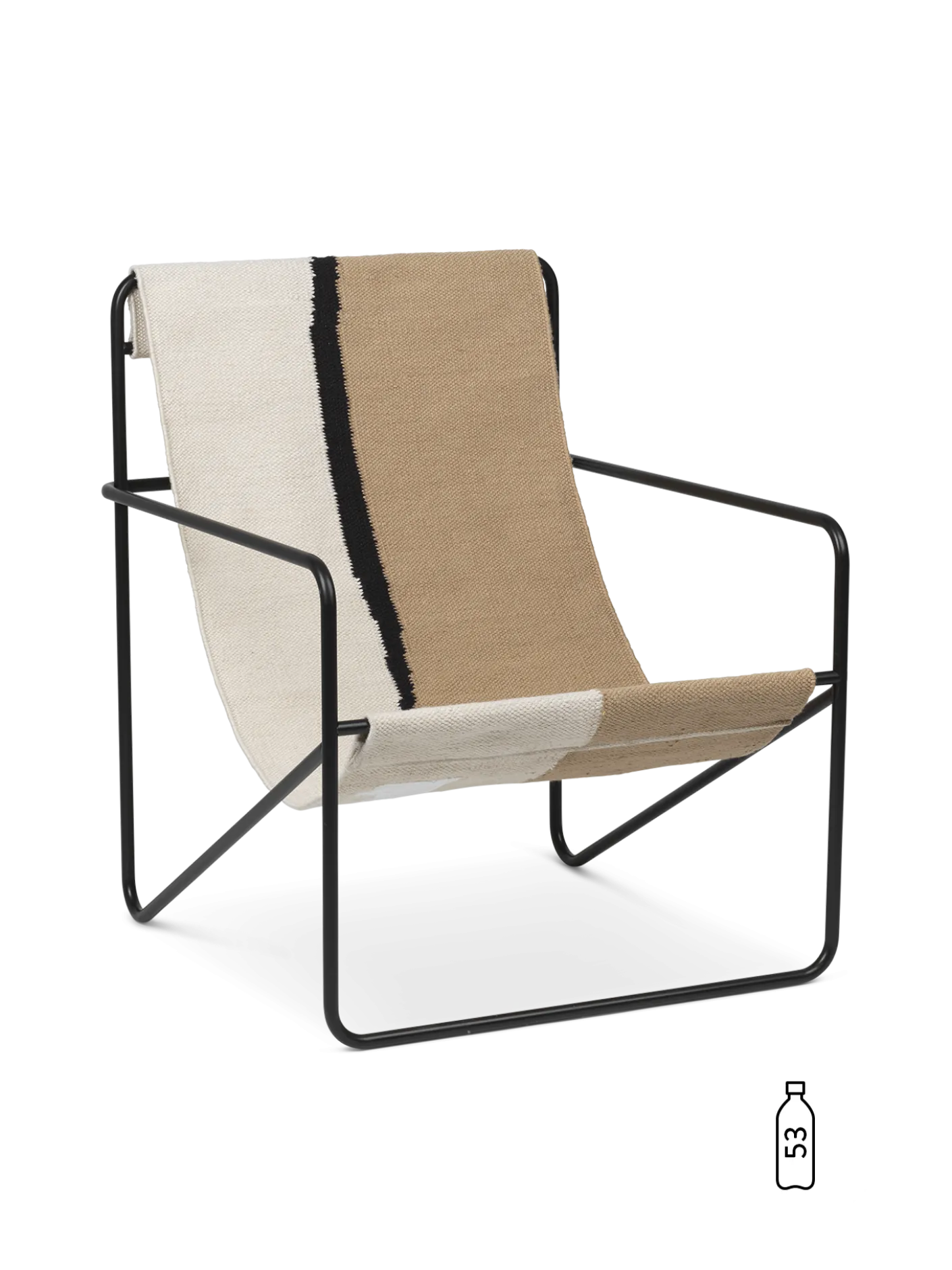 Desert Lounge Chair - Black