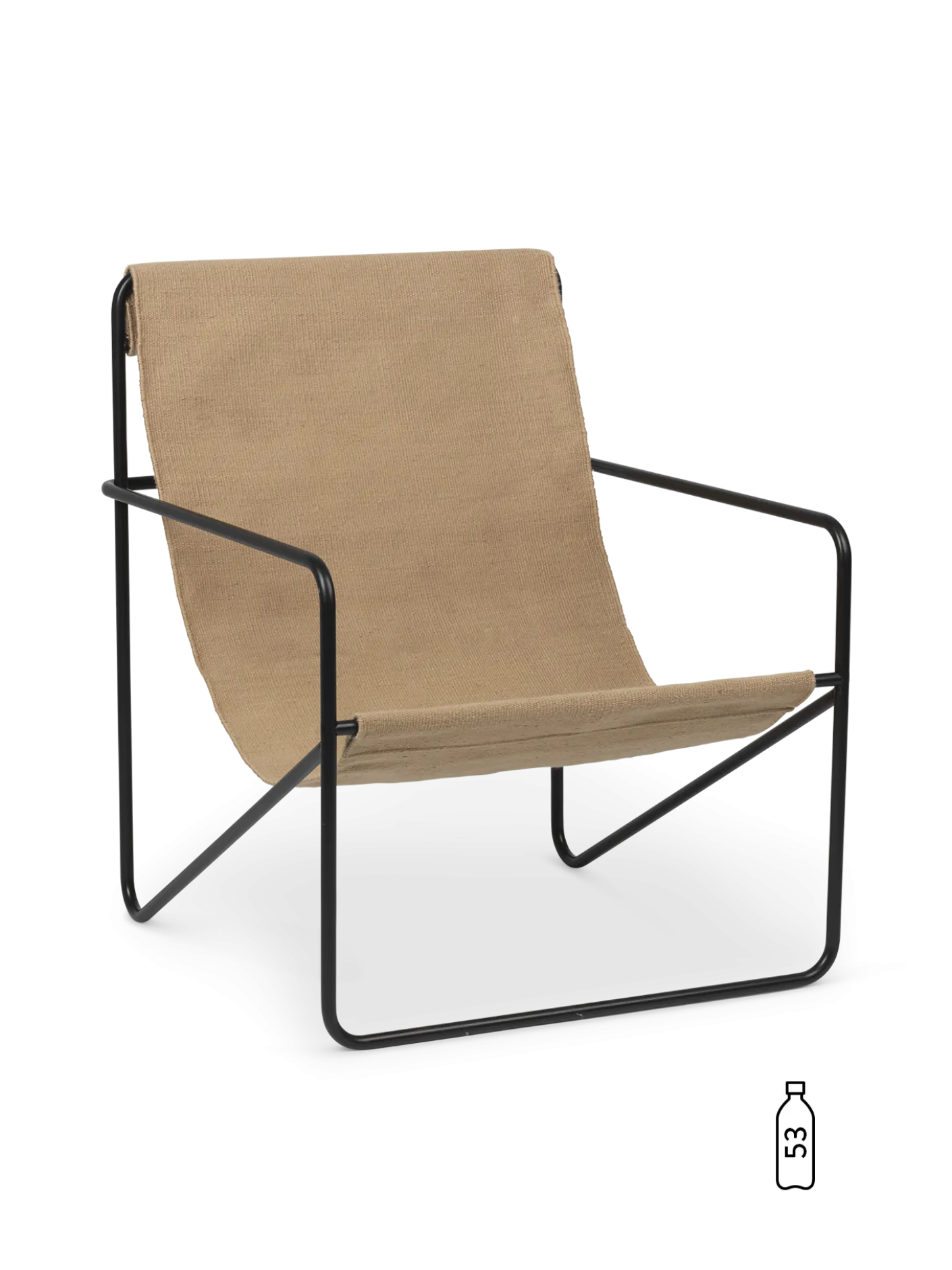 Desert Lounge Chair - Black