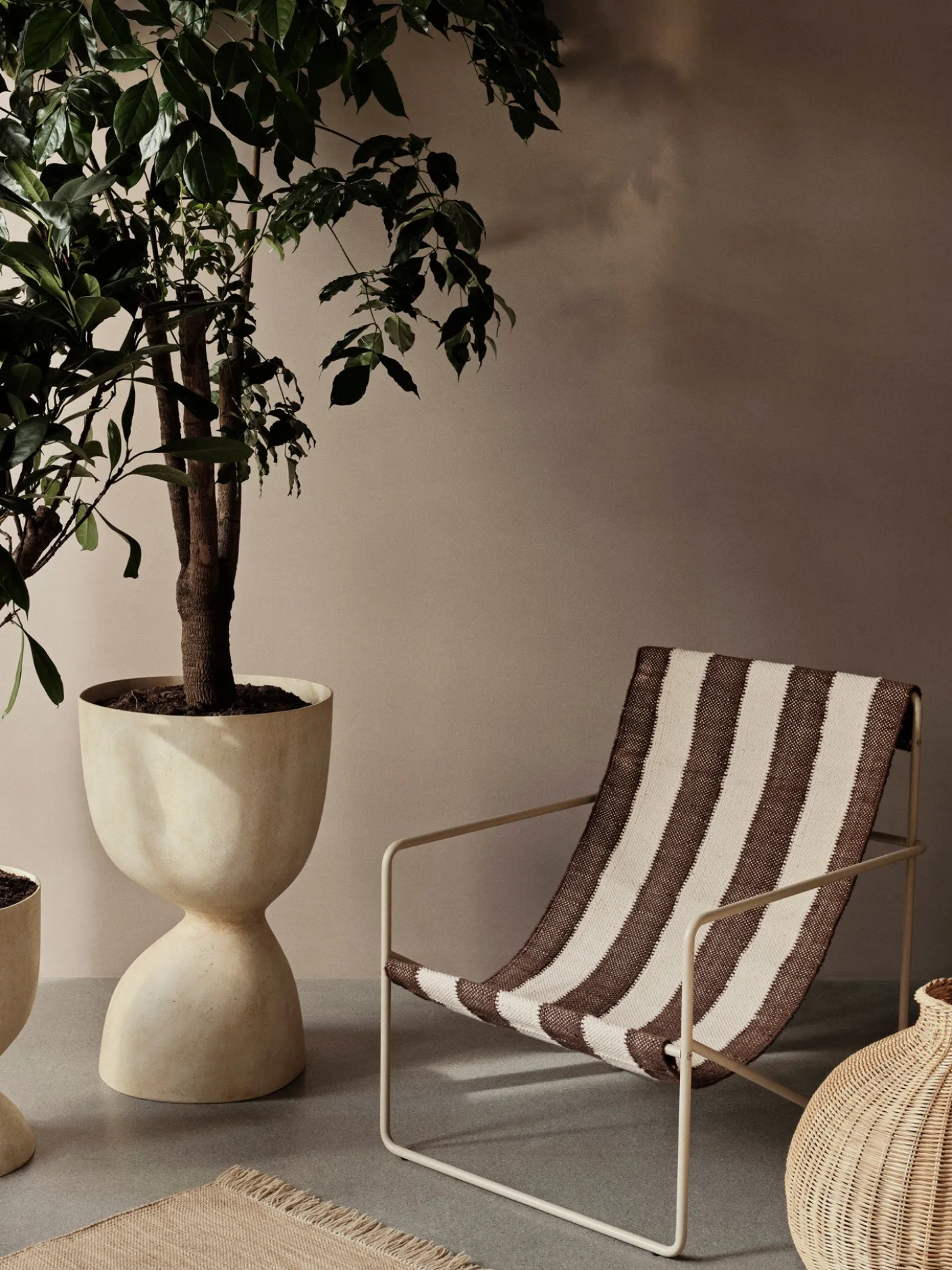 Desert Lounge Chair - Cashmere
