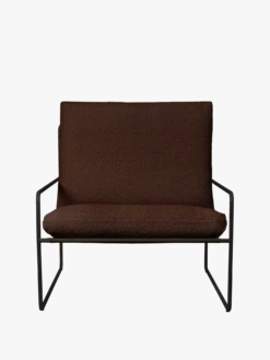 Desert 1-seater - Black - Pure Bouclé