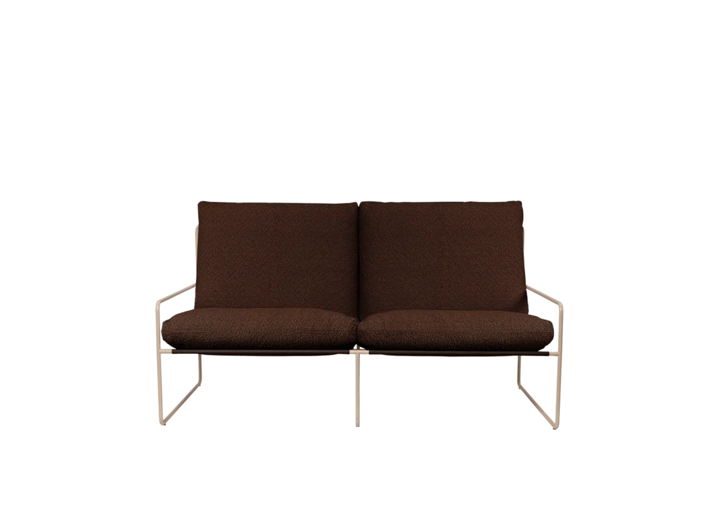 Desert 2-seater - Cashmere - Pure Bouclé