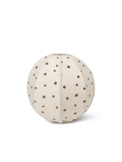 Dots Embroidered Textile Lampshade