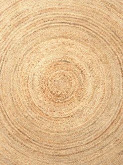 Eternal Round Jute Rug