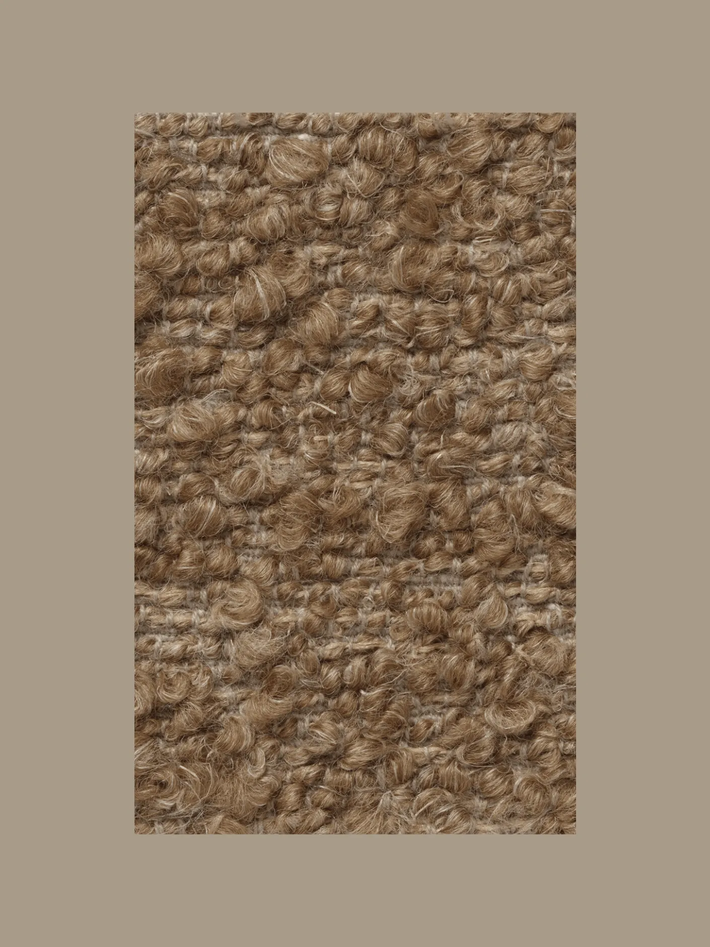 Fabric Sample - Raw Bouclé