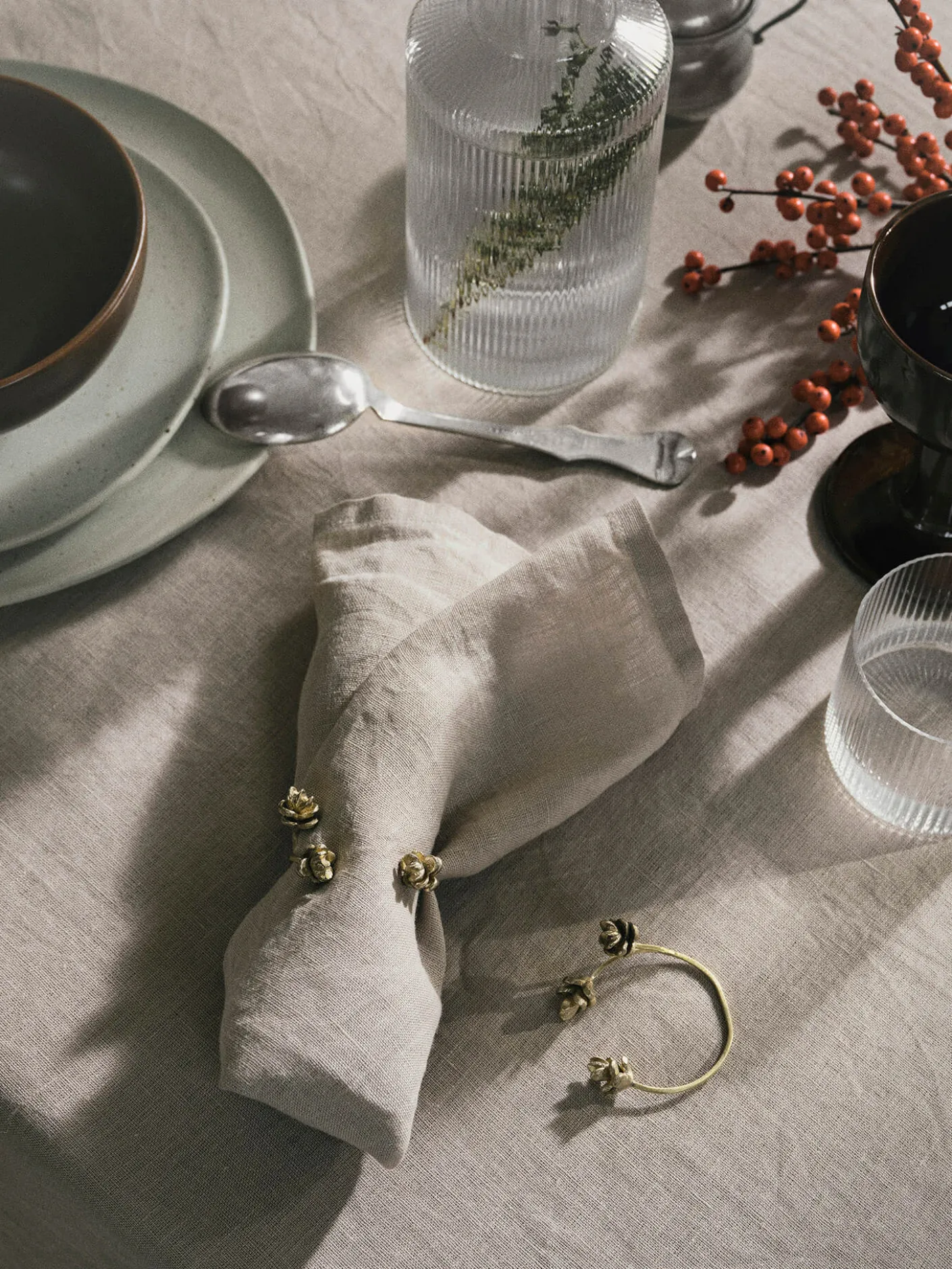 Forest Napkin Rings - Set of 4