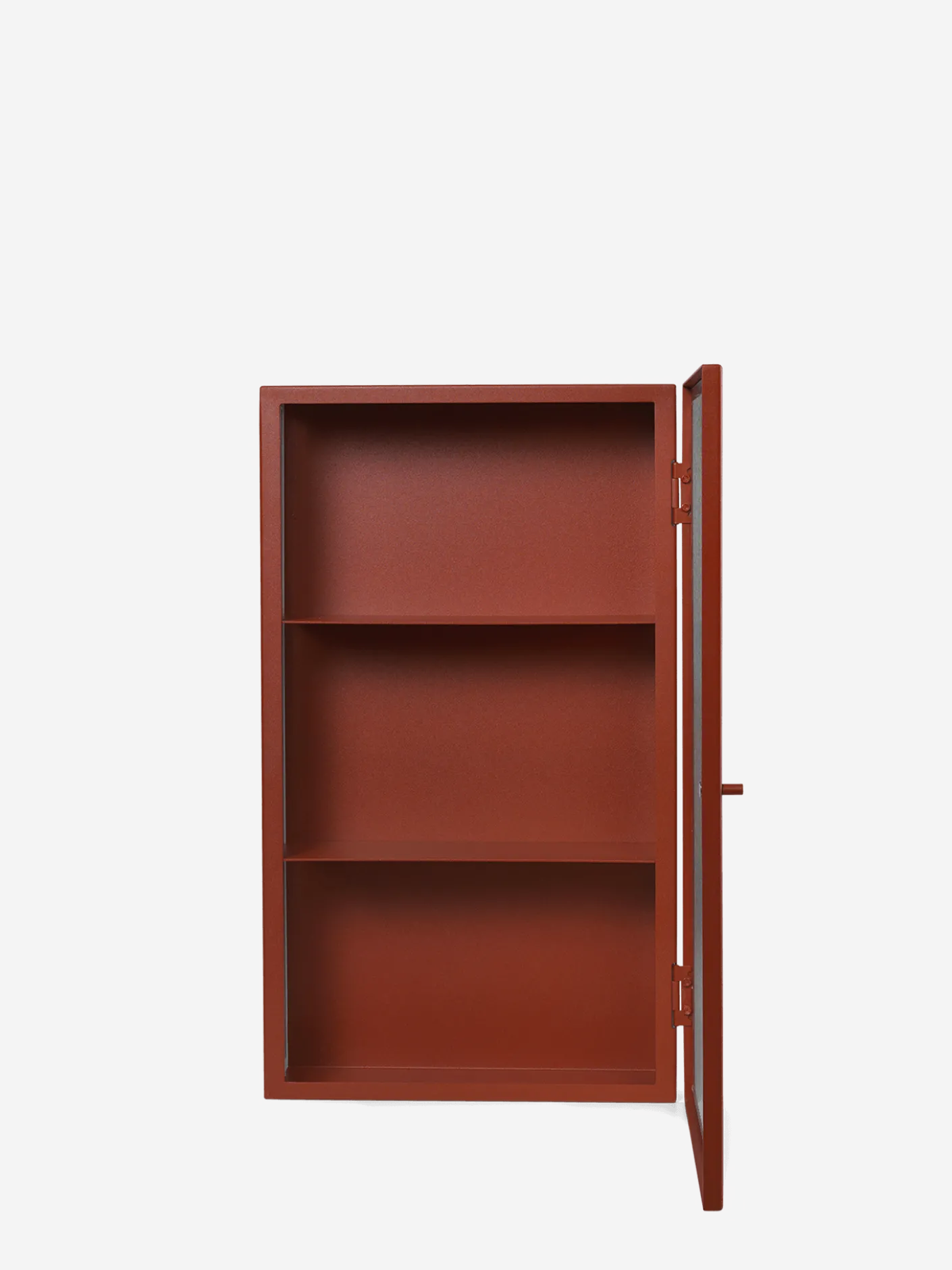 Haze Wall Cabinet - Reeded Glass