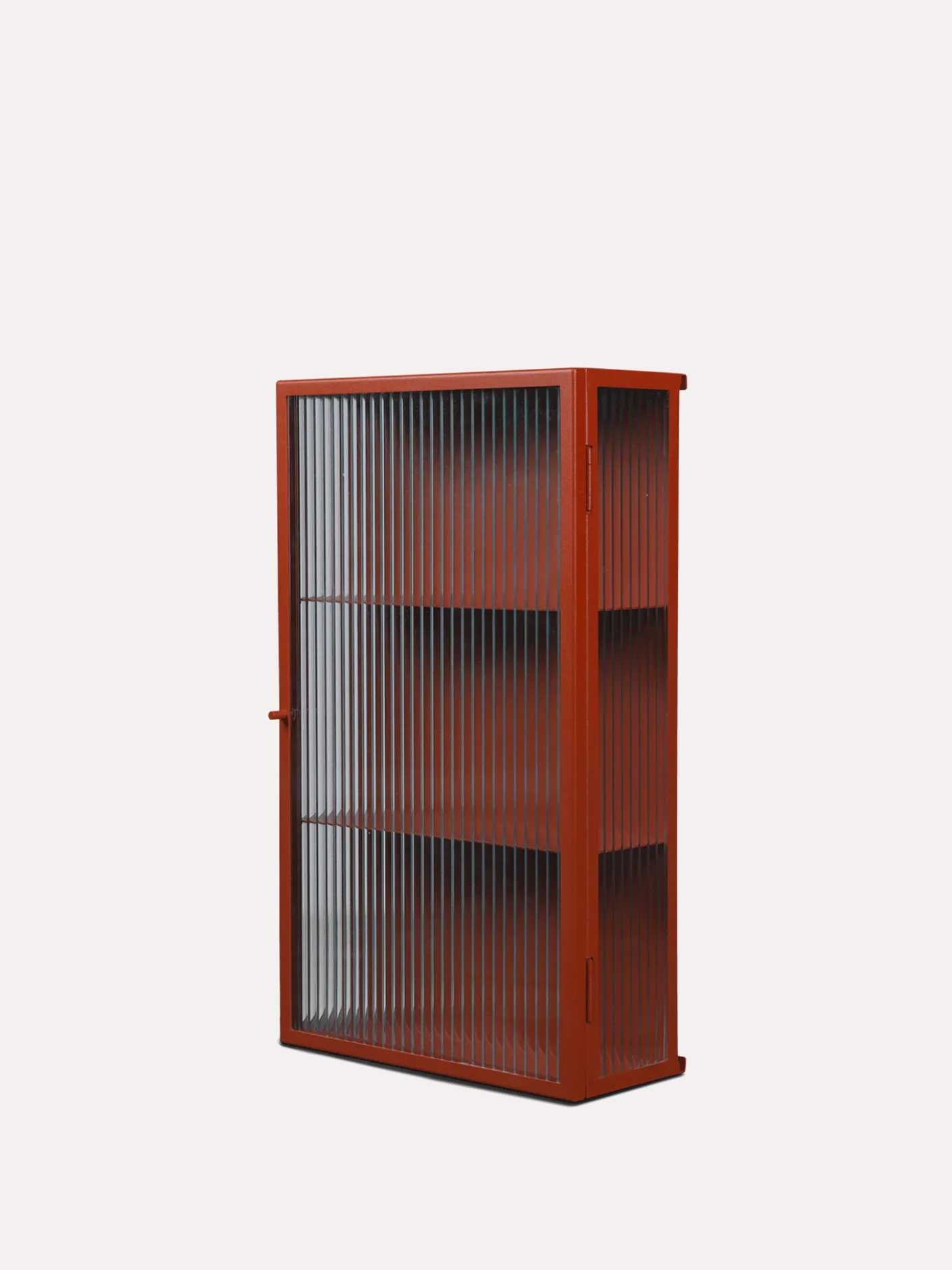 Haze Wall Cabinet - Reeded Glass