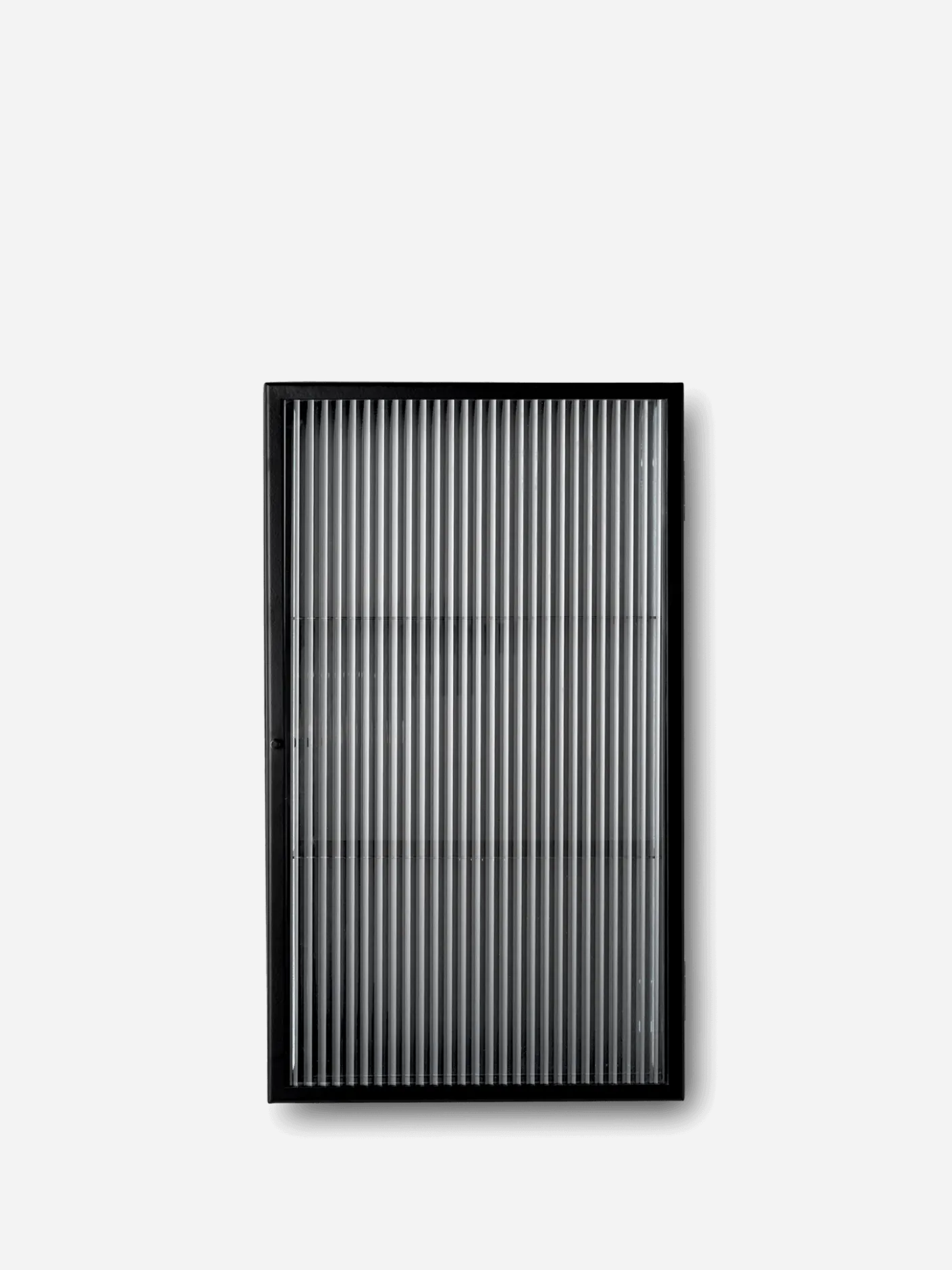 Haze Wall Cabinet - Reeded Glass