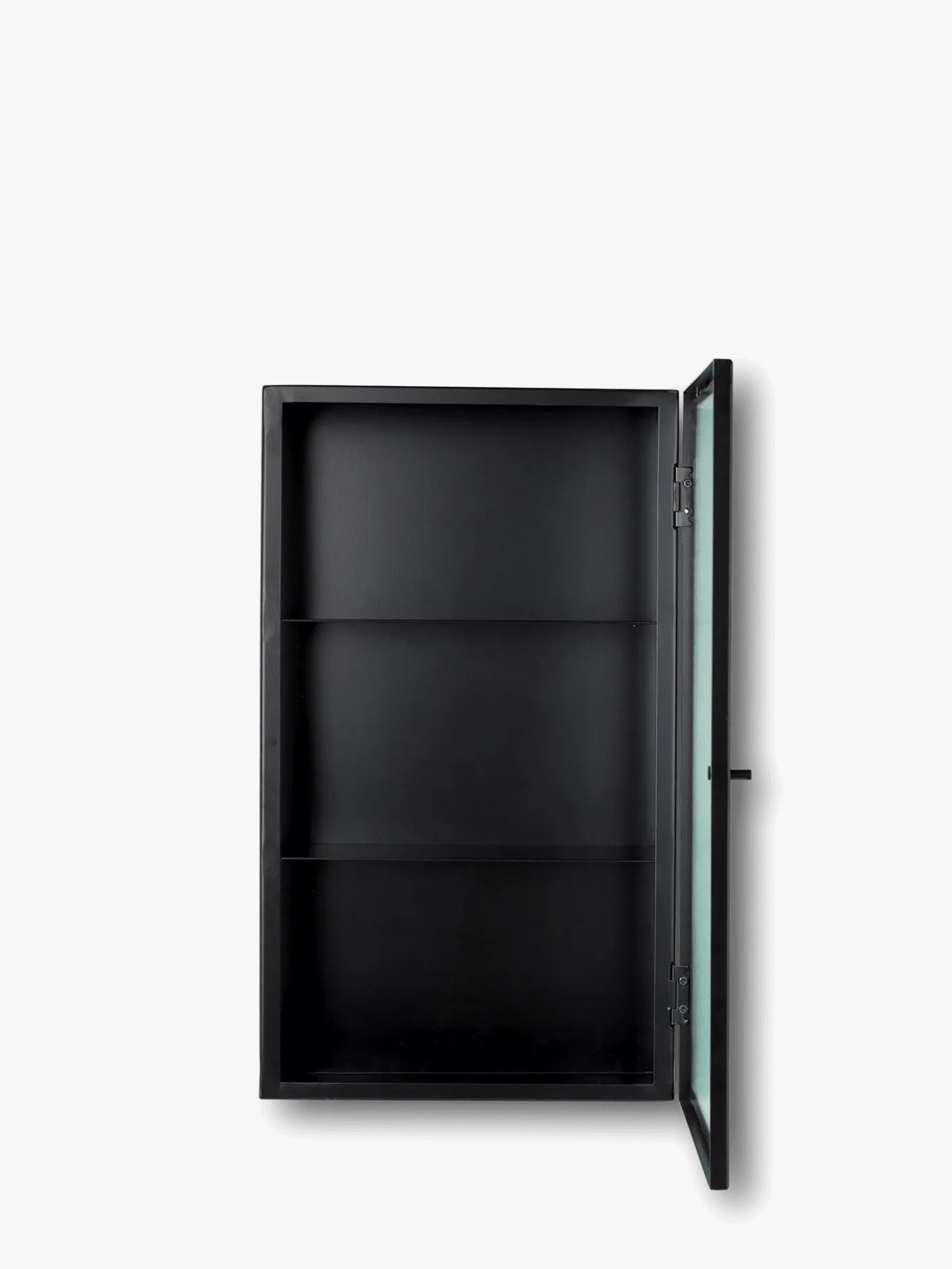 Haze Wall Cabinet - Reeded Glass