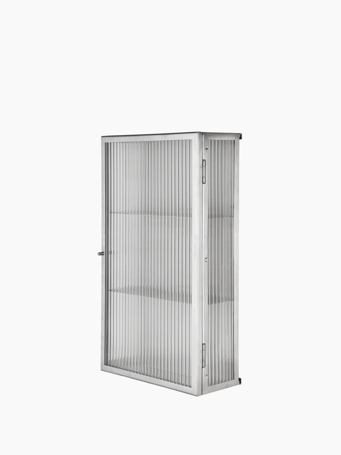 Haze Wall Cabinet - Reeded Glass