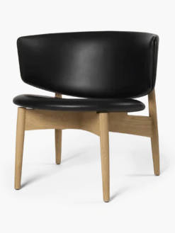 Herman Lounge Chair - Wood - Envy Leather