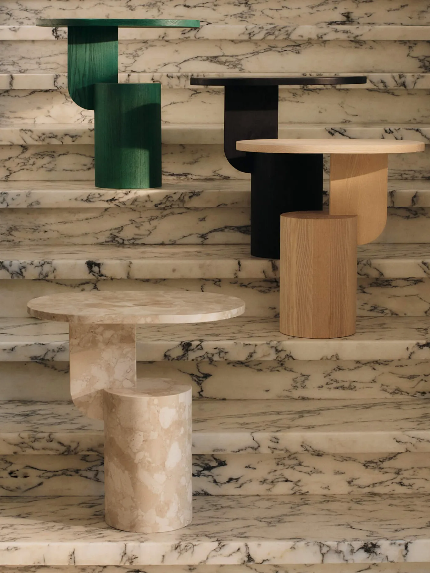 Insert Side Table - Stone
