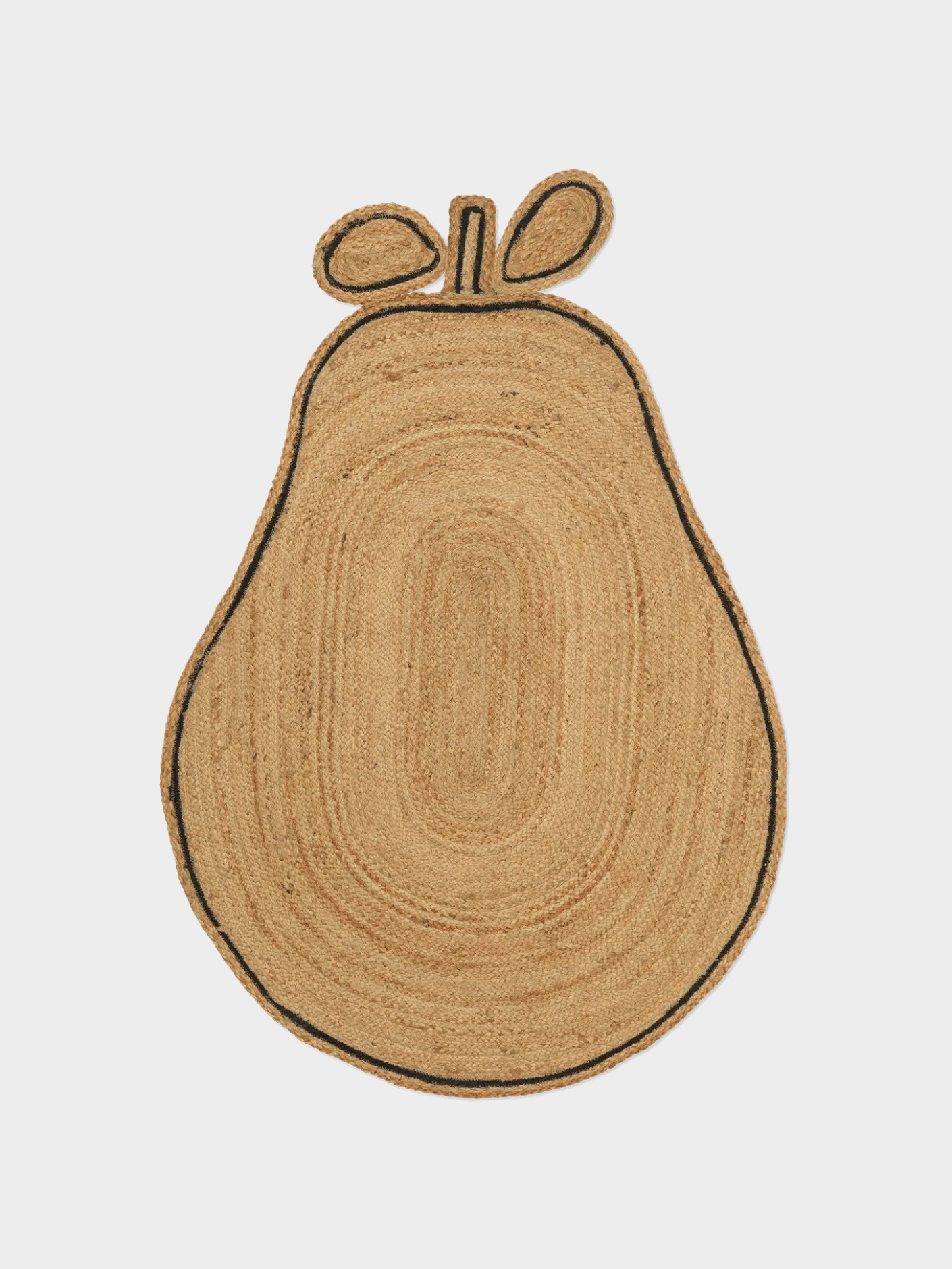 Pear Braided Jute Rug