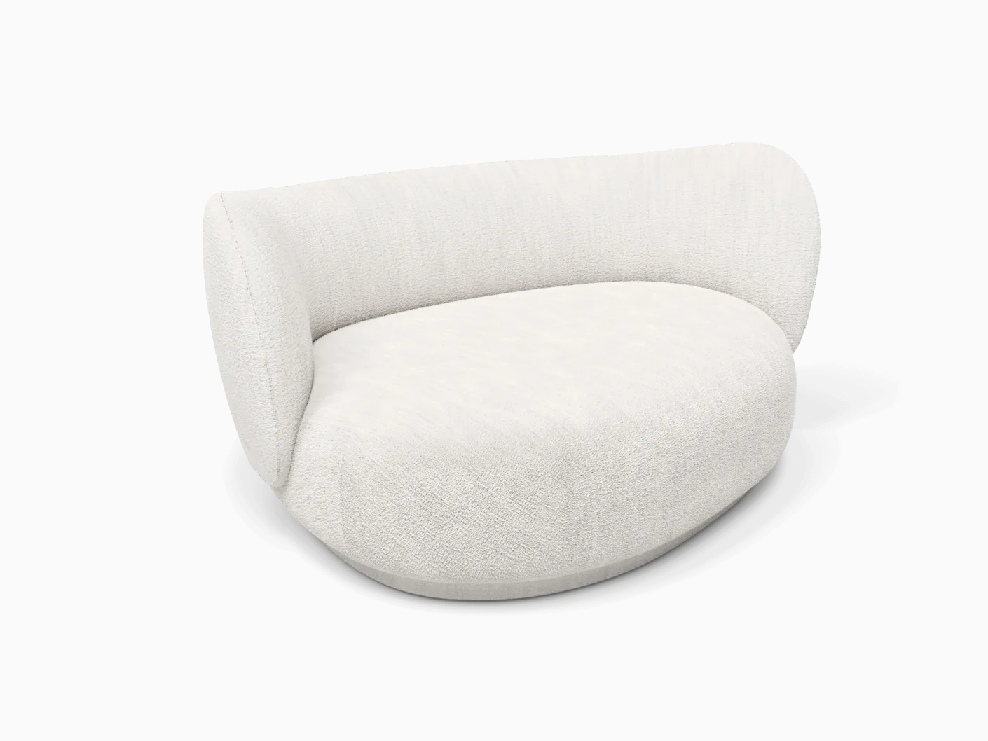 Rico Curve Left - Bouclé
