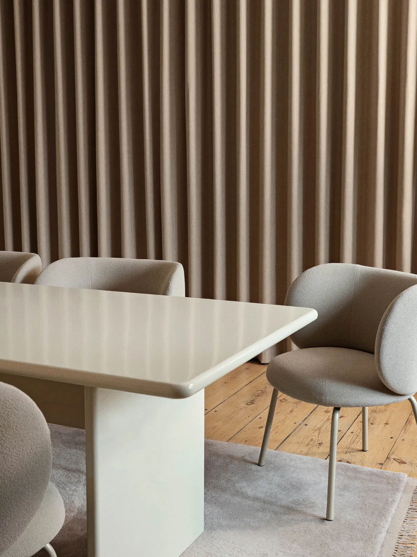 Rico Dining Chair - Cashmere - Grain
