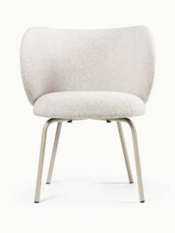 Rico Dining Chair - Cashmere - Soft Bouclé