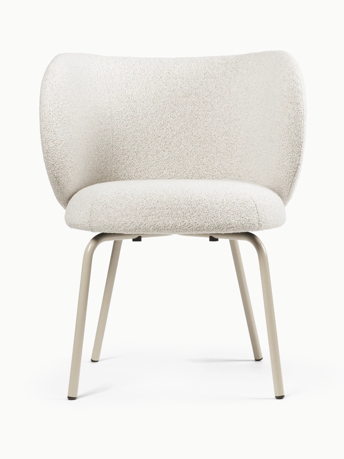 Rico Dining Chair - Cashmere - Soft Bouclé